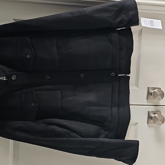 NWT Bernardo Wooly Chest Pocket Flap Patch Pockets Zippered XL - Picture 6 of 16